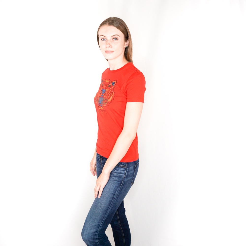 KENZO PARIS Lion Logo Tee S Short Sleeve 1053 - Picture 4 of 8